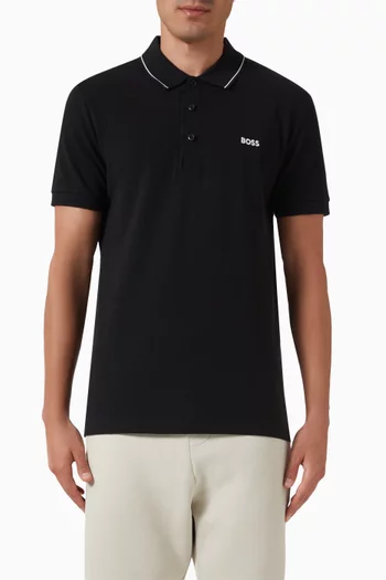 Paule 4 Polo Shirt in Pique-knit