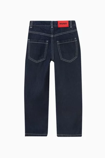 Straight-leg Relaxed Jeans