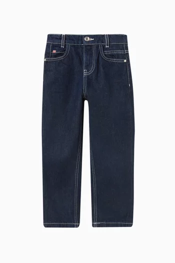 Straight-leg Relaxed Jeans