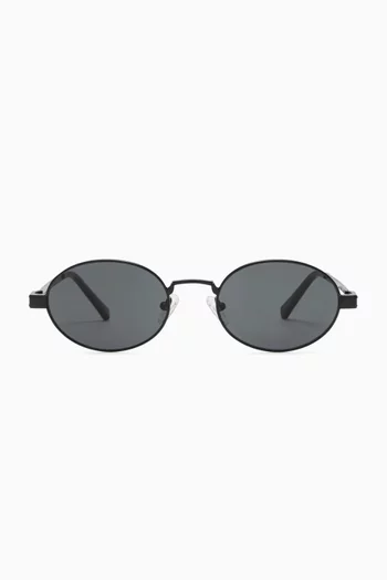 Poseidon Deux Sunglasses in Metal