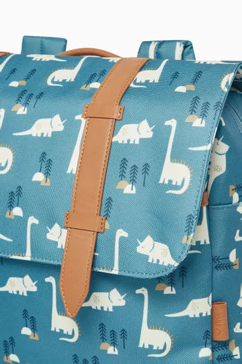 School Backpack in Recycled Fabric