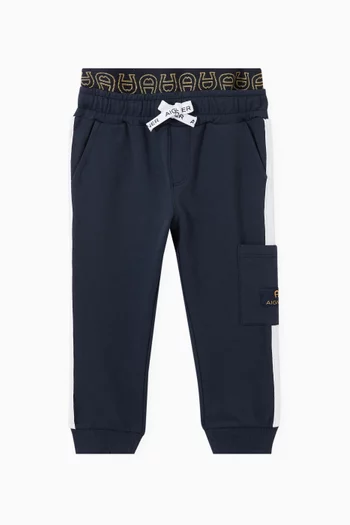Logo Print Sweatpants in Cotton