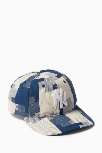 x New York Yankees '47 Cap in Houndstooth Cotton