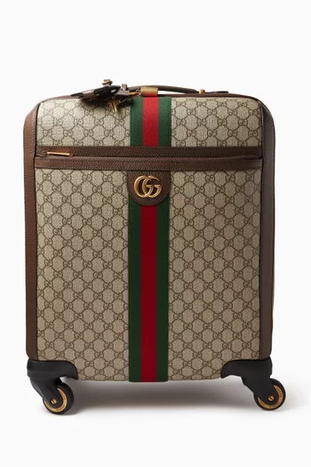 Small Savoy Cabin Trolly in GG Supreme Canvas