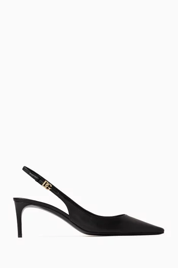 Mun 60 Slingback Pumps in Leather