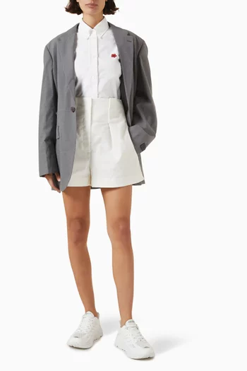 Boke Flower Shirt in Oxford Cotton