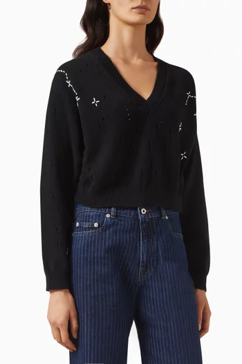 Kenzo cropped sweater shop