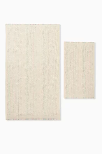 2-piece Harmony Towel Set in Cotton-terry