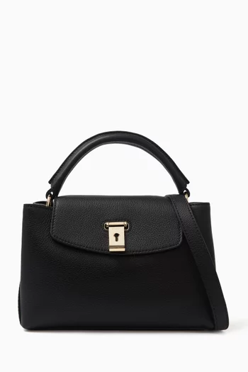 Small Layka Tote Bag in Leather