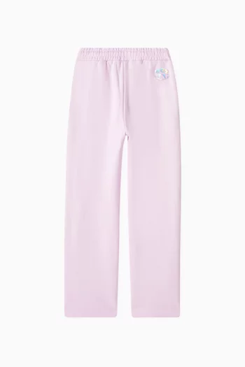 بنطال رياضي فضفاض قطن