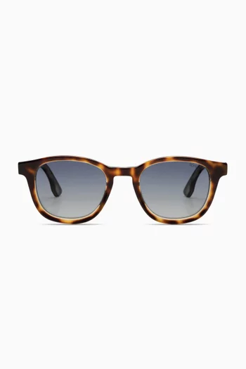 Evan D-frame Sunglasses in Acetate