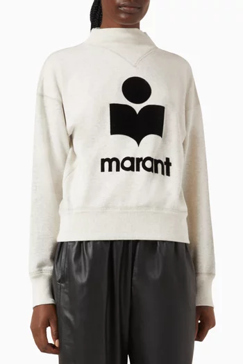 Moby Sweatshirt in Cotton-blend