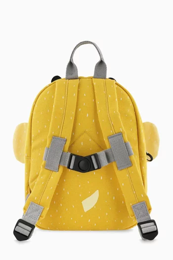 Small Mrs. Bumblebee Backpack in Recycled Cotton