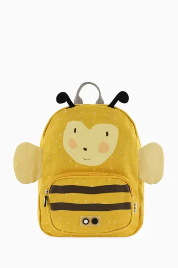 Small Mrs. Bumblebee Backpack in Recycled Cotton