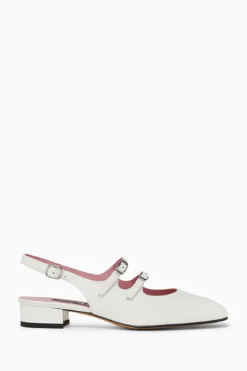 Pêche 20 Slingback Pumps in Patent Leather