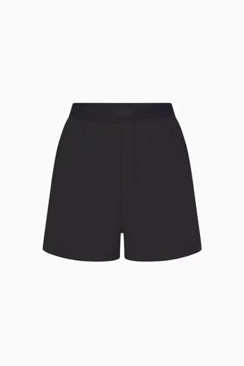 Cotton Rib Boxer Shorts