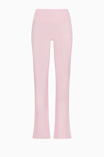 بنطال بحافة مطوية قطن جيرسيه