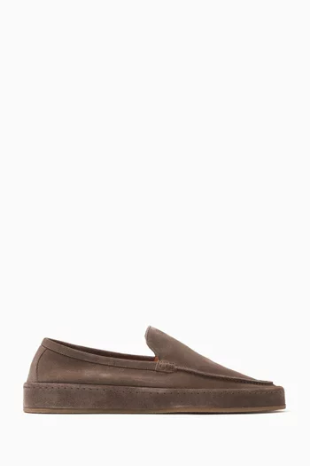 Voyager Loafers in Supple Suede
