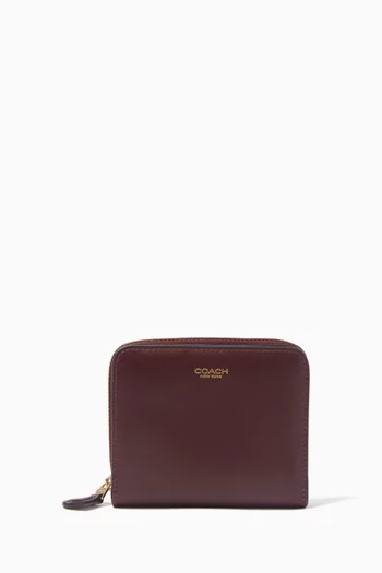 Coach wallet burgundy clearance