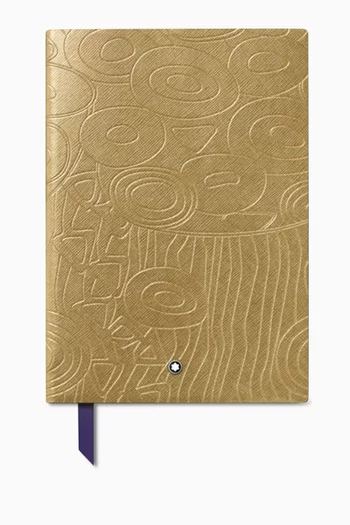 Masters of Art Homage to Gustav Klimt Notebook #146 Small, in Leather