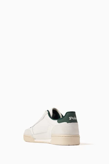 Polo Court Sport Sneakers in Leather