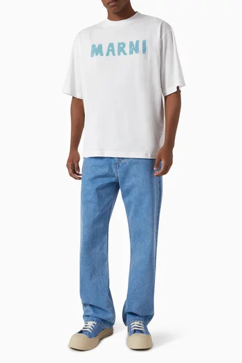 Logo-print T-shirt in Cotton