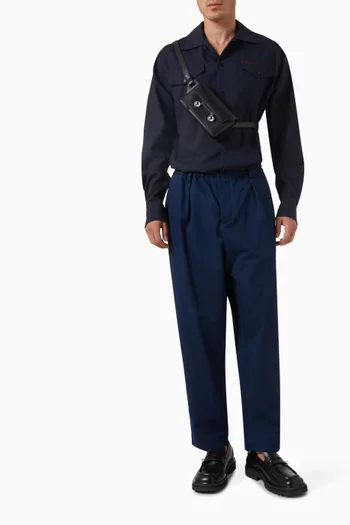 Shirt in Virgin Wool