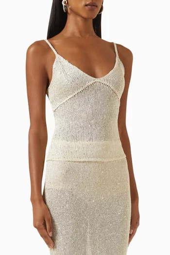 Carolina Camisole Top in Cotton Blend