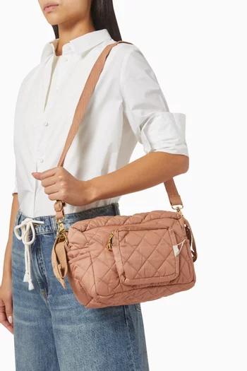 Small Changing Bag in Organic Cotton