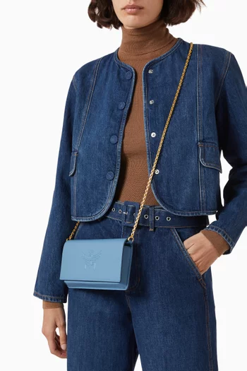 Large Himmel Chain Wallet in Calf Leather