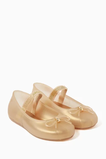 حذاء صوفي بكعب مسطح كلوريد متعدد الفينيل