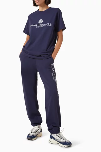 H&W Crest T-shirt in Cotton
