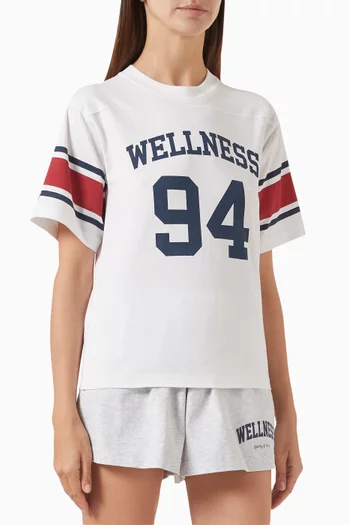 Wellness 94 Rugby T-shirt in Cotton-jersey