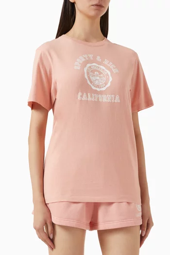 California Emblem T-shirt in Cotton