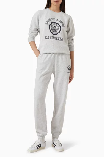 California Emblem Sweatpants in Cotton Blend