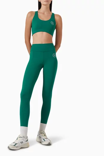 حمالة صدر رياضية بشعار Sporty & Rich Health & Wellness Club‏