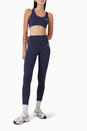 حمالة صدر رياضية بشعار Sporty & Rich Health & Wellness Club‏