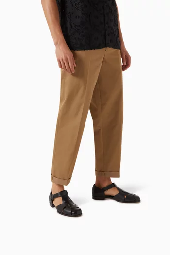 Classic Sandals in Calfskin Leather