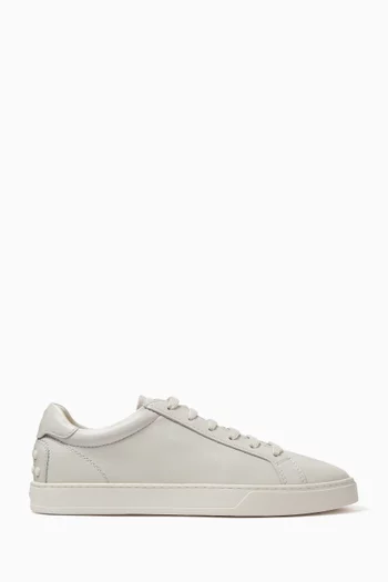 Sneakers in Calfskin Leather
