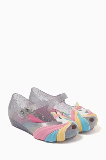 Mini melissa unicorn sandals hot sale