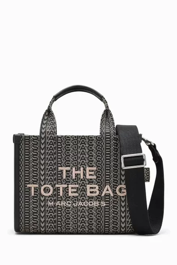 The Small Tote Bag in Monogram Jacquard