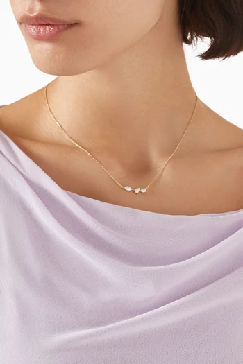Dali Diamond Necklace in 18kt Gold