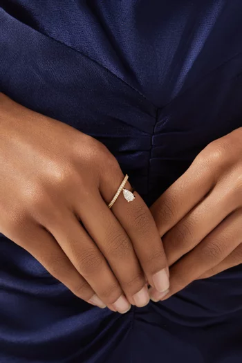 Frida Diamond Ring in 18kt Gold