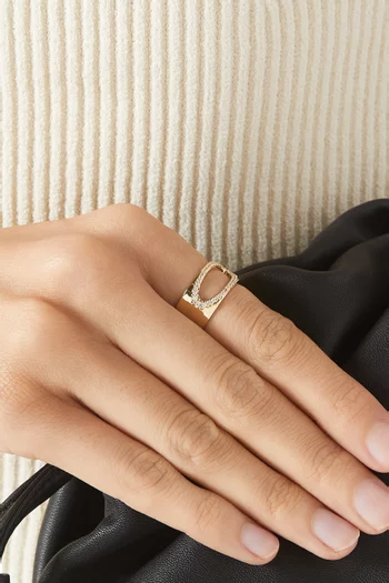 Gigi Sapphires Ring in 9kt Gold