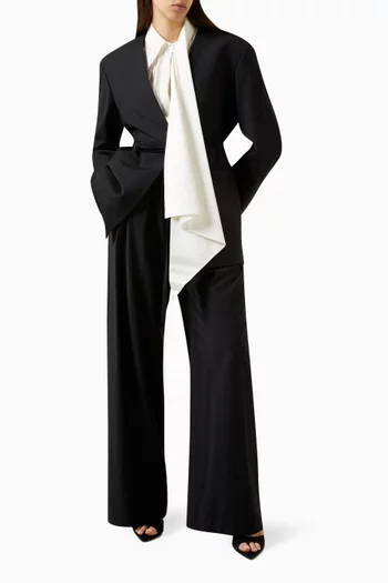 High-rise Wide-leg Pants