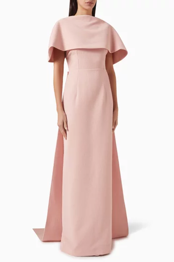Open-back Gown