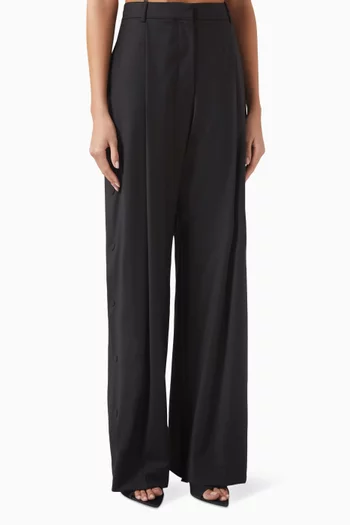 High-rise Wide-leg Pants