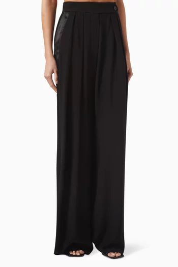 High-rise Wide-leg Pants