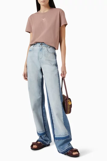 Iconic Mini Heart T-Shirt in Cotton