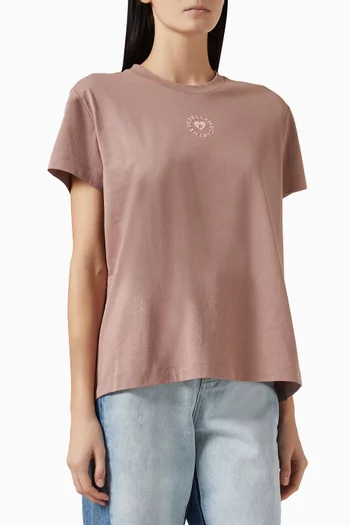 Iconic Mini Heart T-Shirt in Cotton